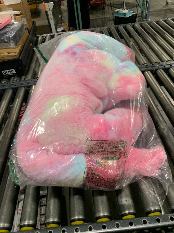 Photo 1 of Tezituor 43in Giant Unicorn Stuffed Animal, Rainbow Pink Stuffed Unicorn Toys for Girls and Women, Big Unicorn Plush Gifts for Valentines Day, Christmas, Birthday, Party and Decorations