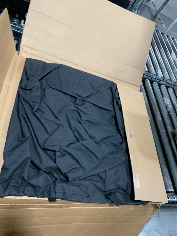 Photo 1 of Porch Shield Fire Pit Cover Waterproof Outdoor 600D Round Firepit Cover for Ikuby Globe Fire Ball - 36" D x 34" H, Black