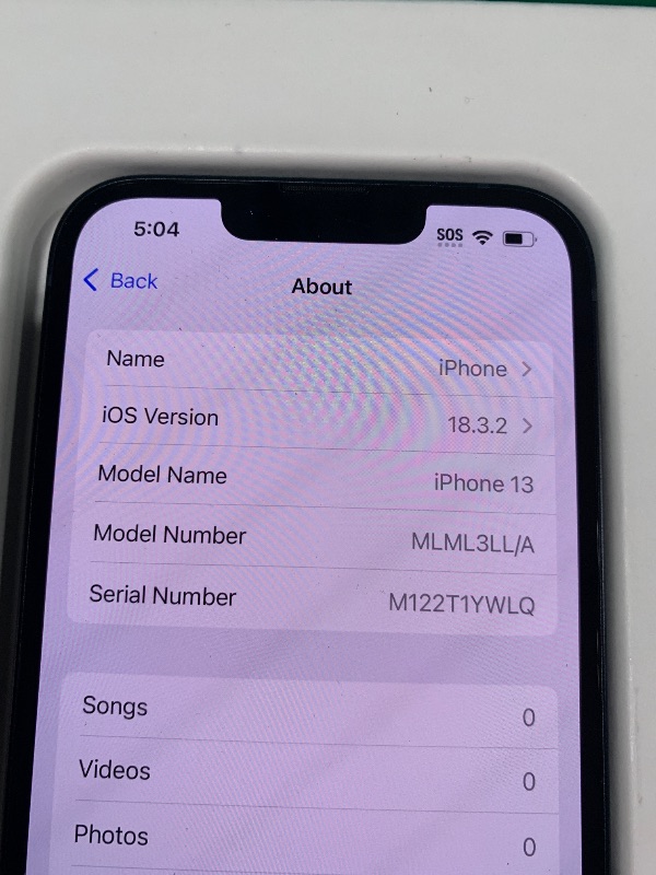 Photo 1 of Apple iPhone 13, 128GB, Midnight - Unlocked (Renewed Premium)