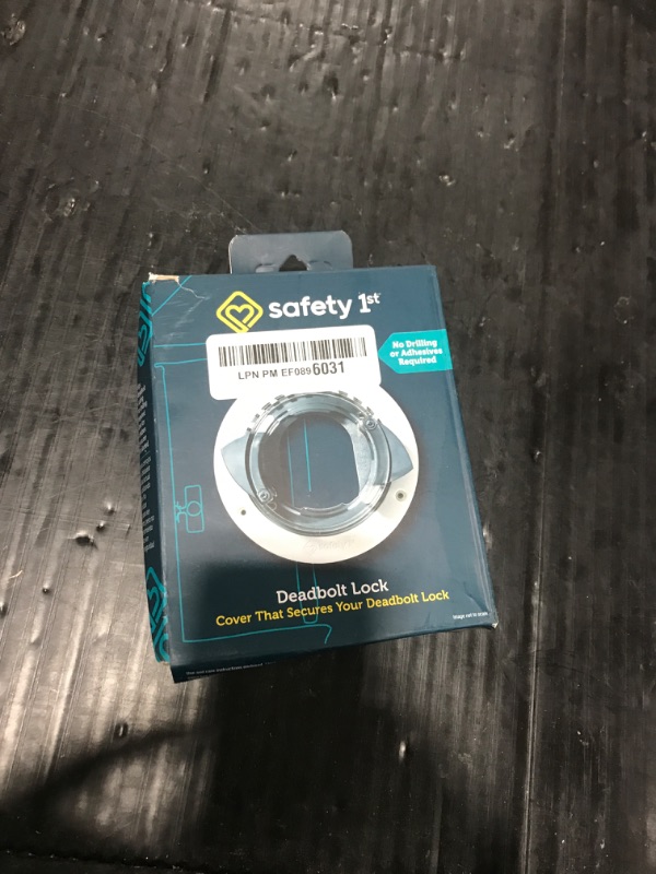 Photo 1 of Safety 1st Secure Mount Deadbolt Lock,White