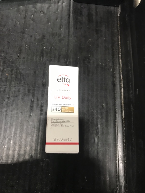 Photo 1 of EltaMD UV Daily Tinted SPF 40 Face Sunscreen Moisturizer with Zinc Oxide, Tinted Daily Face Moisturizer with SPF, Sunscreen for Dry Skin,1.7 oz Pump