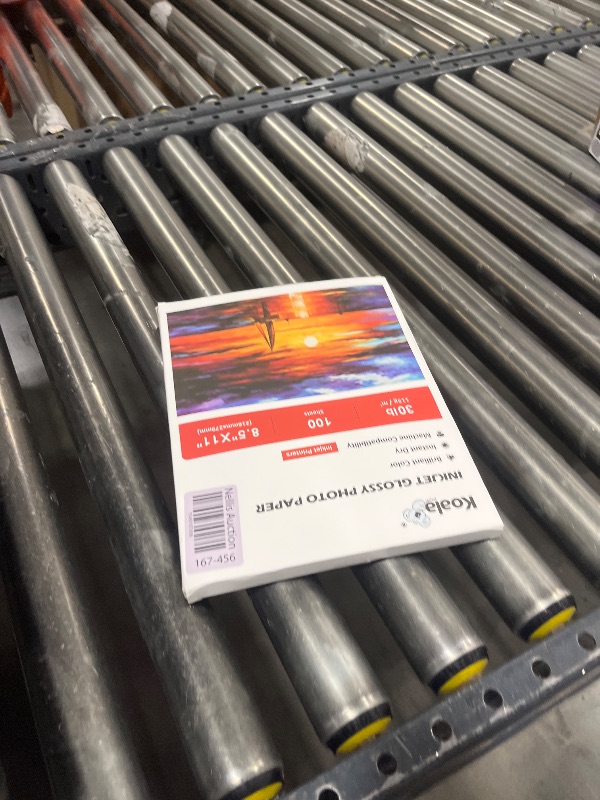 Photo 1 of Koala Glossy Thin Inkjet Paper 8.5x11 Inches 100 Sheets Compatible with Inkjet Printer Use DYE INK 115gsm