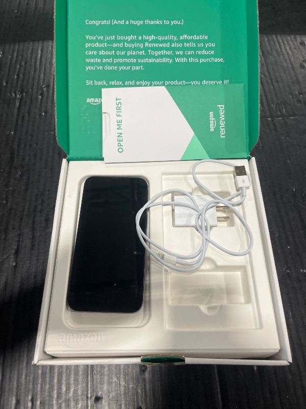 Photo 1 of Apple iPhone 13, 128GB, Midnight - Unlocked (Renewed Premium)