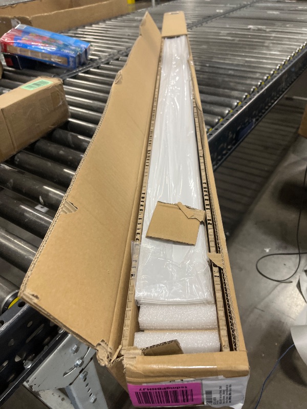 Photo 1 of CHICOLOGY Vertical Blinds , Door Blinds & Shades , Blackout Window Shade , Vertical Blinds for Doors , Sliding Blinds Oxford White (Vinyl) 78"W X 84"H