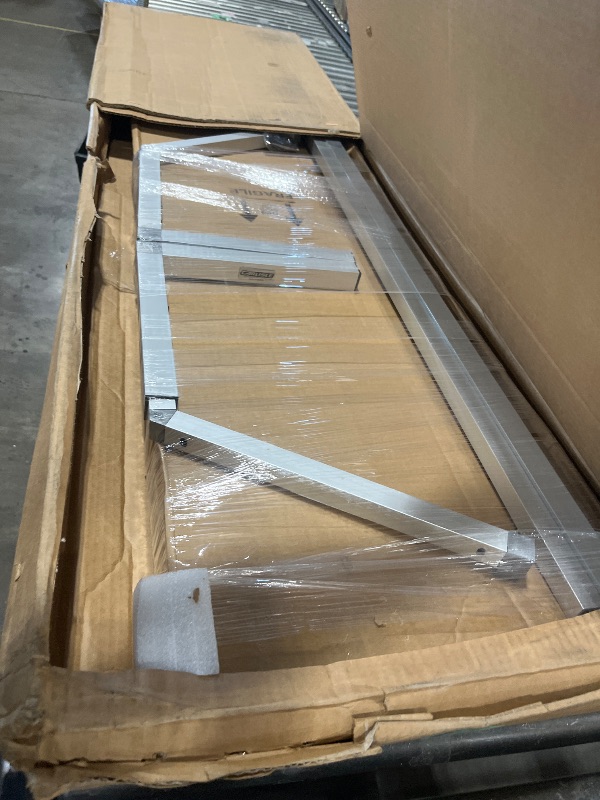 Photo 1 of Carlisle FoodService Products Sneeze Guard Single Sided for Catering, Buffets, Restaurants, Plastic, 72 Inches, Clear