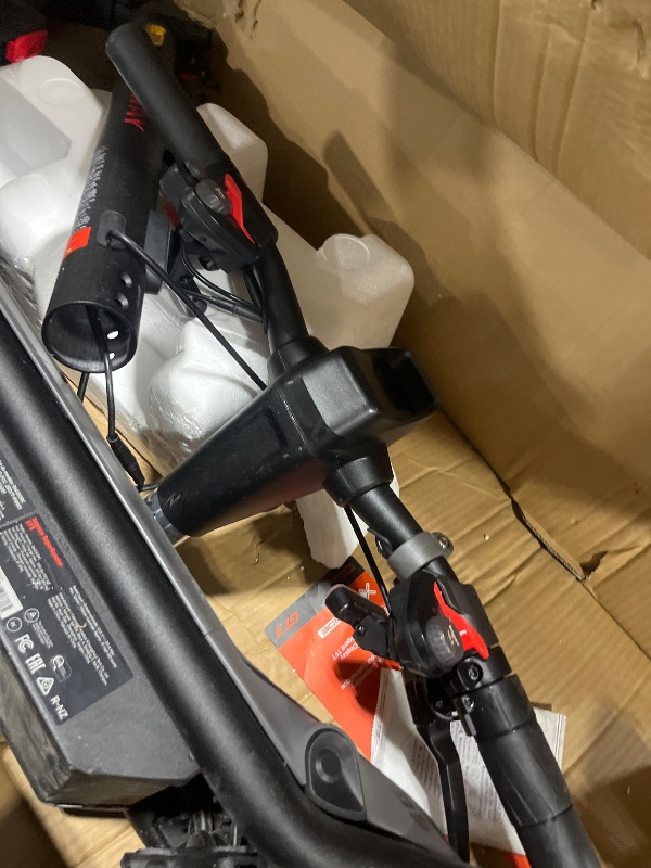Photo 1 of Segway SuperScooter GT3, 31 MPH w/ 45-Mile Long Range, 2400W Peak Motor, Dual Hydraulic Suspension, Self-Sealing Tires, Flash Charging Electric Scooter for Adults, UL 2272/2271 Certified, Gen3