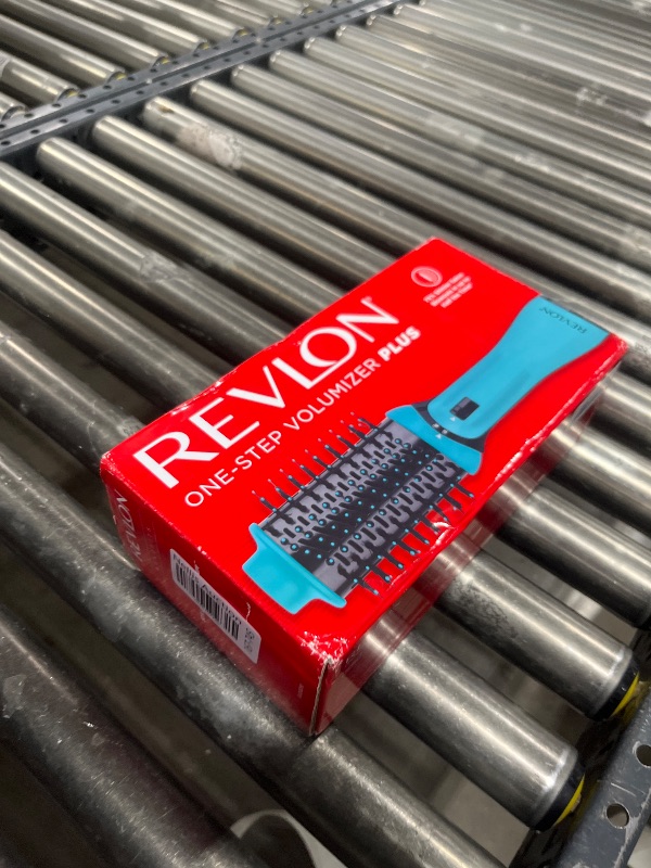 Photo 1 of REVLON One Step Volumizer Plus Hair Dryer and Styler | More Volume, Less Damage, and More Styling Control for Easy and Fast Salon-Style Blowouts, Plus Travel Friendly (Teal)