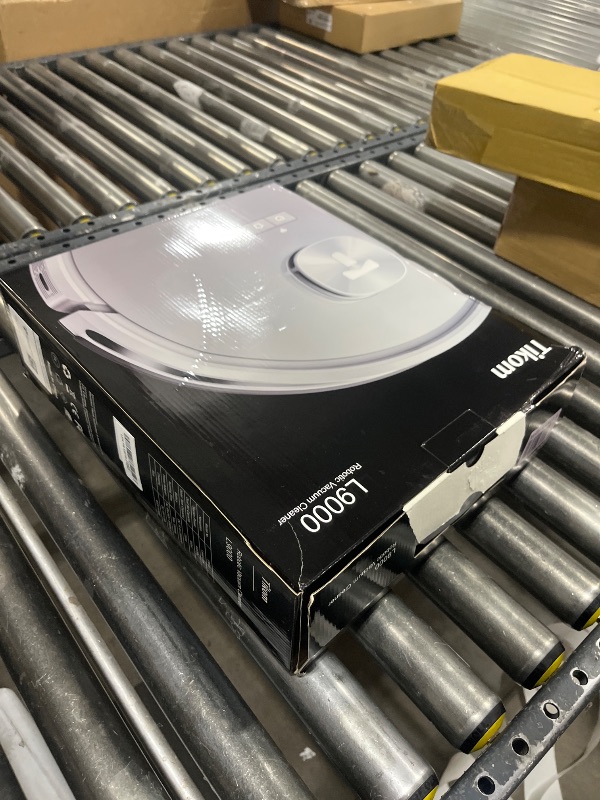 Photo 1 of Tikom Robot Vacuum and Mop with LiDAR Navigation L9000, 4000Pa Robotic Vacuum Cleaner, 150Min Max, Smart Mapping, Good for Pet Hair, Carpet, Hard Floor
