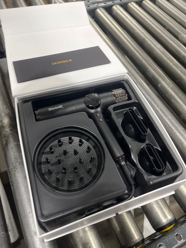 Photo 1 of DORISILK Dual Voltage Hair Dryer for International Travel?1875W Professional Hair Dryer 160000 RPM Brushless Motor for Fast Drying Low Noise ?Ionic Blow Dryer with Hair Diffuser for Curly Hair?