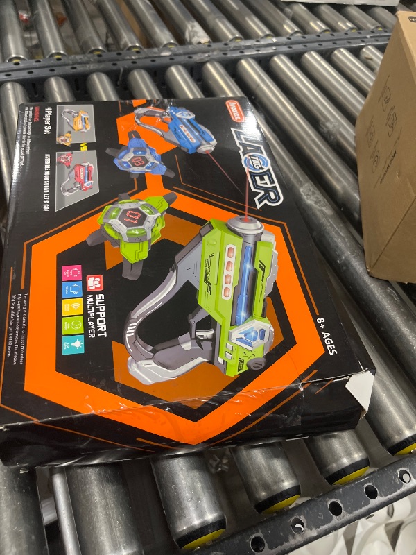 Photo 1 of Laser Tag Guns Set of 4 Laser Tag Guns with Digital LED Score Display Vests,Gifts for Teens and Adults Boys & Girls,Adults and Family Fun,Gift for Kids Ages 8 9 10 11 12+Year Old Boy