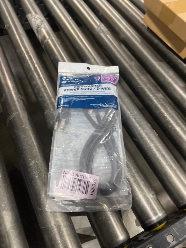 Photo 1 of General Electric WX09X70910 Universal Dishwasher Power Cord, 5-Feet, 4-Inch
