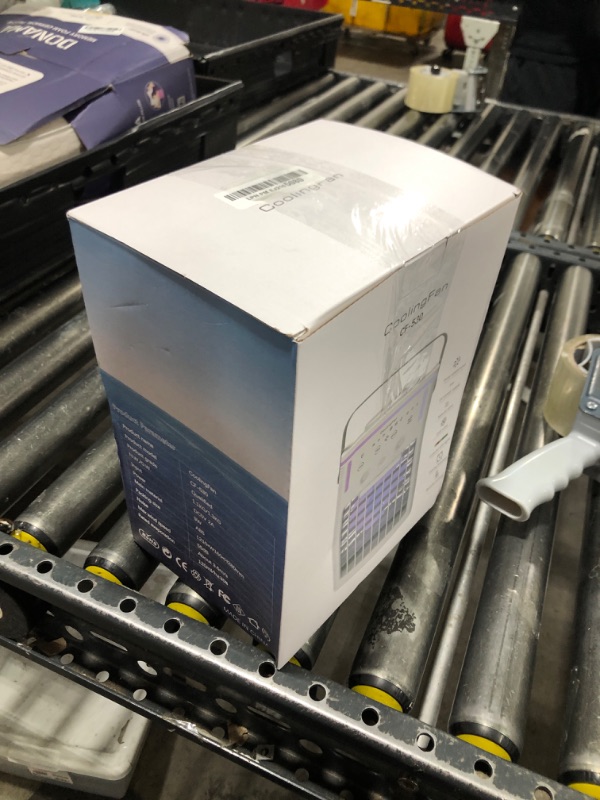 Photo 1 of ANGFA Portable Air Conditioners,Evaporative Air Cooler with 1000ML Water Tank,3 Spray Ports,3 Speeds & 3 Mist Level,7 Color Night Light,8H Timer, Personal Ac Units for Bedroom Office Camping