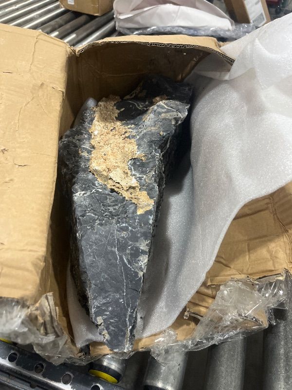 Photo 1 of FISCAPE 1 PCS Natural Seiryu Stone 18-20 Inches Ultra Large Aquarium Rocks for Aquascaping, Aquarium Landscaping, Terrariums, Fish Tank Decoration, Vivariums, Paludarium, Amphibian Enclosures