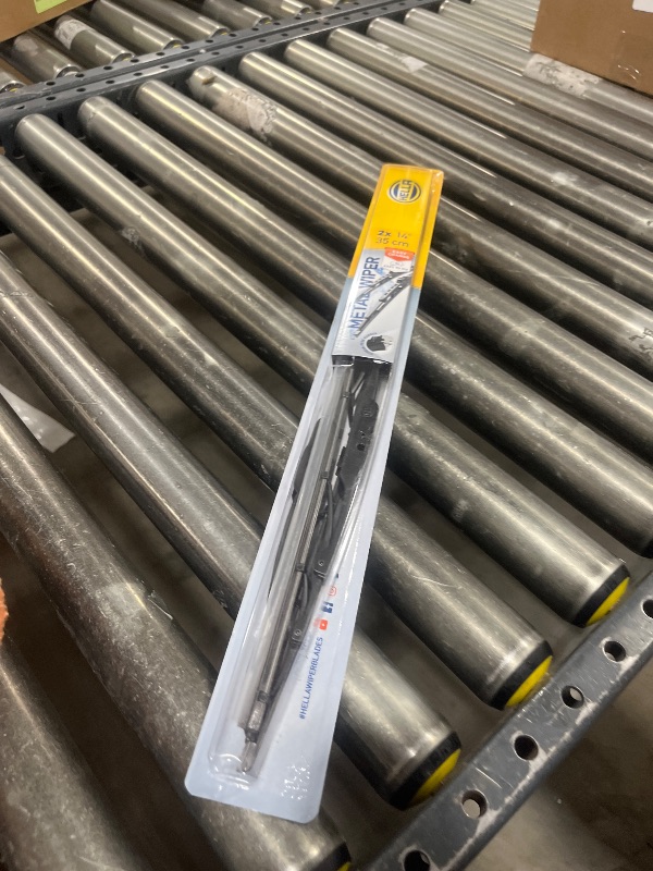 Photo 1 of Hella OE Quality 14 Inch All Seasons Streak-Free Rubber Standard Wiper Blade (2 Blades) / 858083831