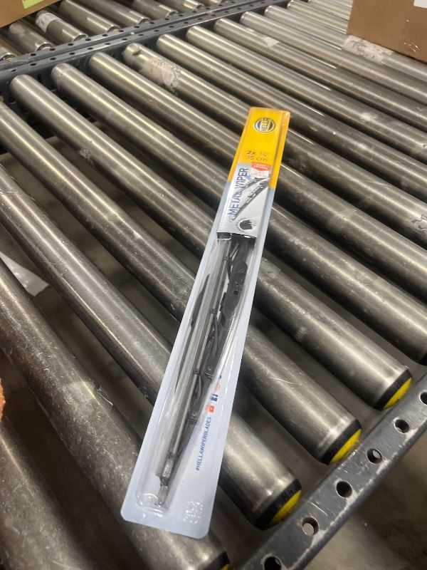 Photo 1 of Hella OE Quality 14 Inch All Seasons Streak-Free Rubber Standard Wiper Blade (2 Blades) / 858083831