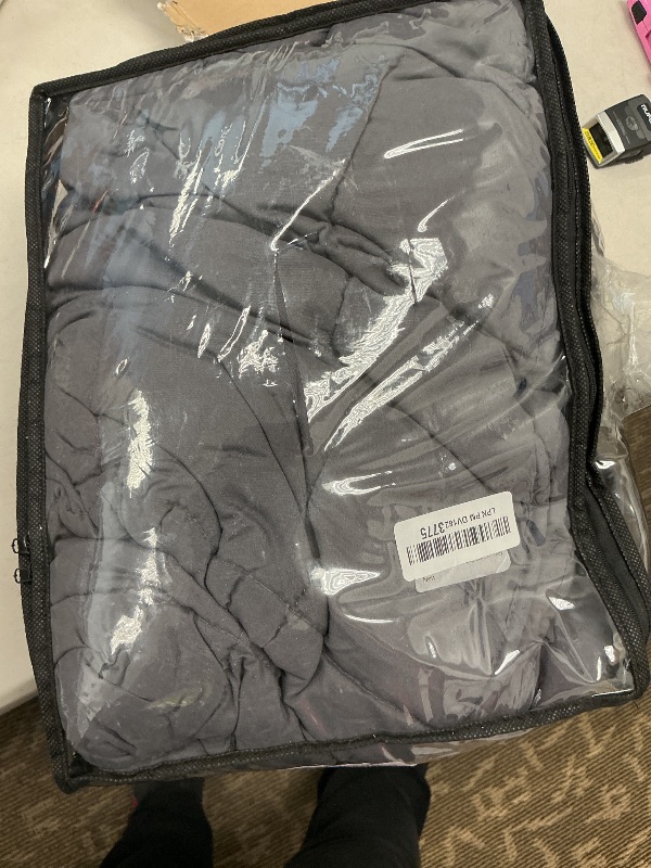 Photo 1 of 20Ib Bare Home Weighted Blanket for Adults 