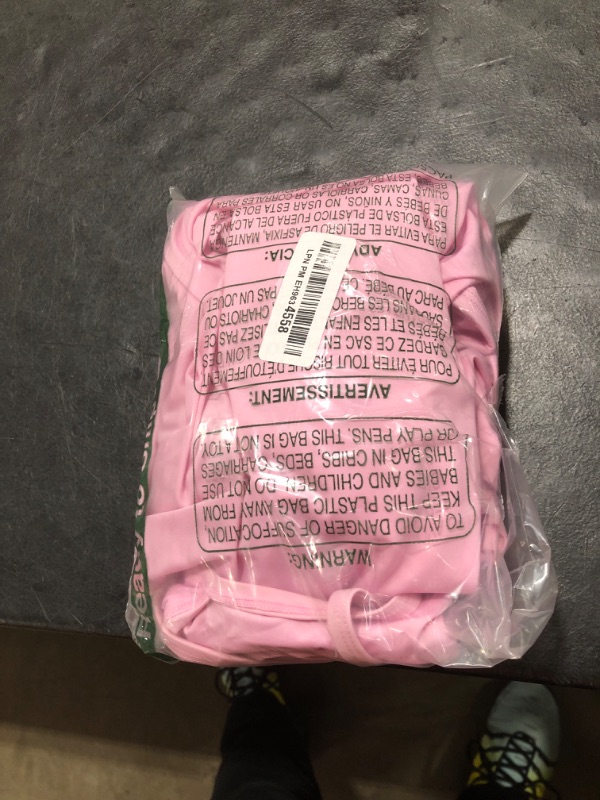 Photo 1 of Popilush Shapewear Dress Built in Bra Adjustable Straps Pink Square Neck Summer Formal A-Line Slip Midi Dresses for Women M