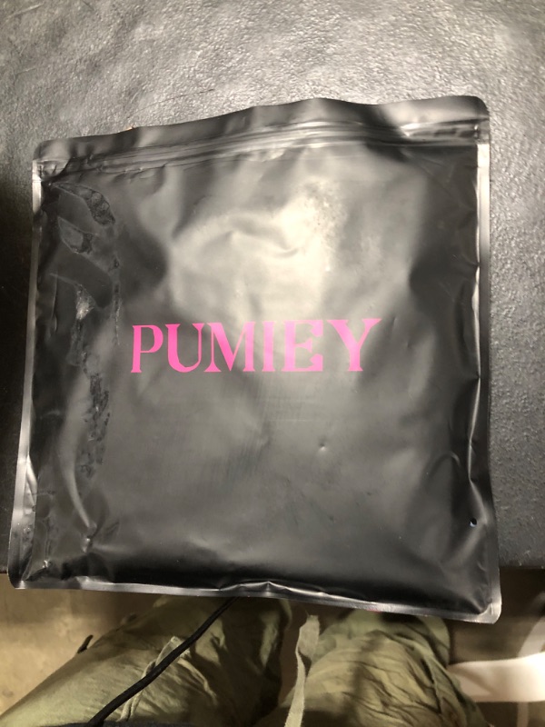 Photo 1 of PUMIEY Long Sleeve Bodysuit For Women Sexy Crew Neck Tops Brown Body Suits Womens Fashion Bodysuits Latte X-Small
