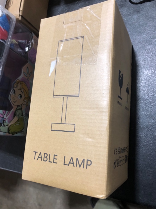 Photo 1 of ?Upgraded?Bedside Table Lamp Touch Control, with USB C+A Charging Ports & Dual AC Outlets, 3-Way Nightstand Lamp for Bedroom with LampShade Living Room Office(LED Dimmable Bulb Included)