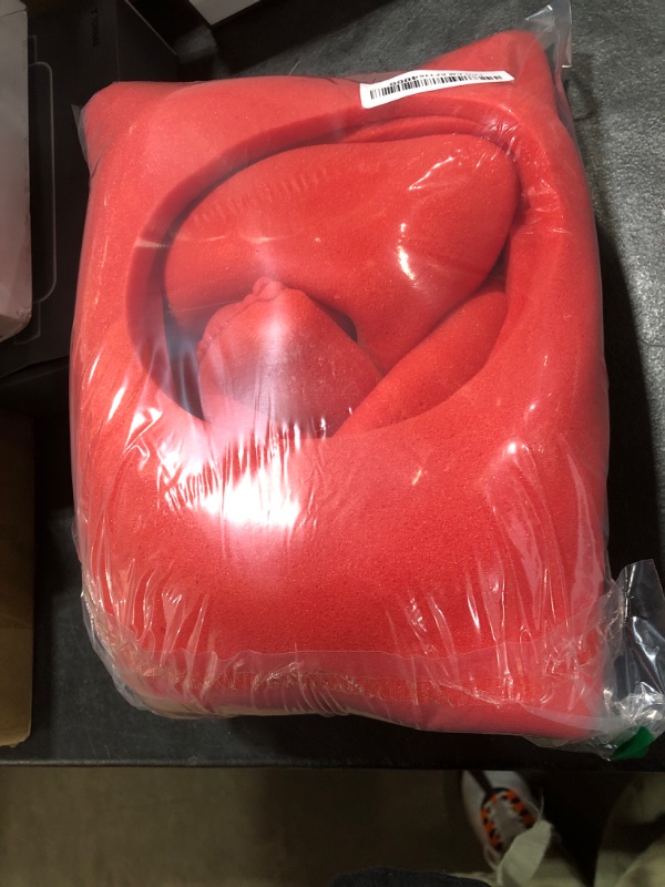 Photo 1 of FUNSTITUTION Cowboy Hat - Giant Foam Hat - Oversized Cowboy Hat - Red - For Adults and Kids - Hilarious Hat - Large - Polyurethane Foam - All Ages