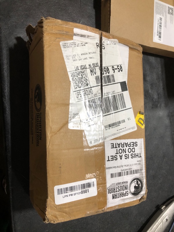 Photo 1 of Spartan Industrial - 6" X 9" (1000 Count) Self Seal Clear Poly Bags with Suffocation Warning for Packaging, Shipping - Permanent Adhesive