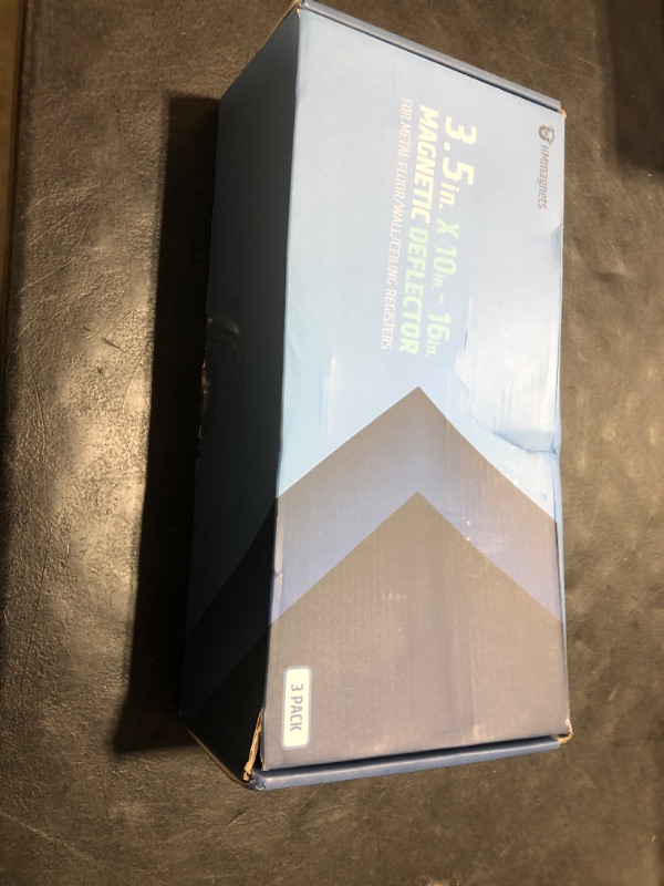 Photo 1 of Powerful Magnetic Vent Air & Heat Deflector (3 Pack) for Ceiling, Floor and Wall - Will Never Fall Off - Adjustable from 9.2” to 16” - Super Strong Neodymium Magnets (Upgraded Design) | Patent Pending