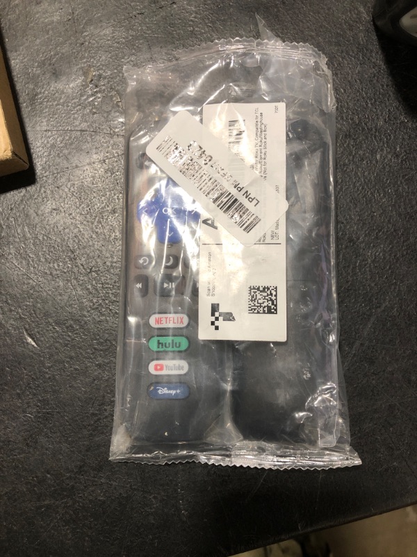 Photo 1 of (Pack of 2) Replacement-Remote-Control for Roku-TV,Compatible for TCL Roku/Hisense Roku/Onn Roku/Philips Roku Smart TVs(Not for Roku Stick and Box)