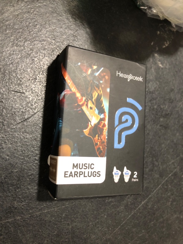 Photo 1 of Hearprotek Concert Ear Plugs, 2Pairs Reusable high Fidelity Musician Ear Plugs for Concerts Loud Music-Noise Reduction Ear Protection earplugs for Rave,Festival,Music,Tinnitus Relief