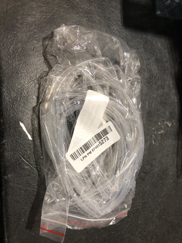 Photo 1 of Feelers 2mm ID x 5mm OD High-Strength Silicone Tubing Thick Food Grade High Temp Pure Silicon Tube High Temp Home Brewing Winemaking Silicone Hose Tubing, 3.3ft Length