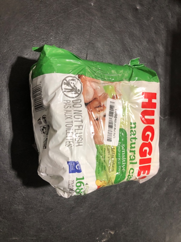 Photo 1 of Huggies Natural Care Sensitive Baby Wipes,
