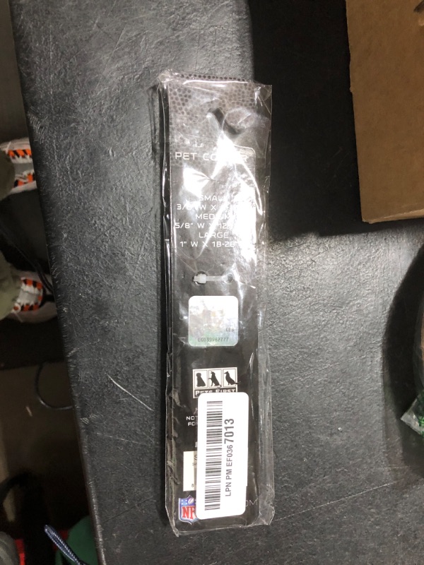 Photo 1 of New & Improved Pets First NFL Licensed PET Collar- Heavy-Duty, Strong, and Durable New Dog Collar. Available in 32 Football Teams and 4 Sizes