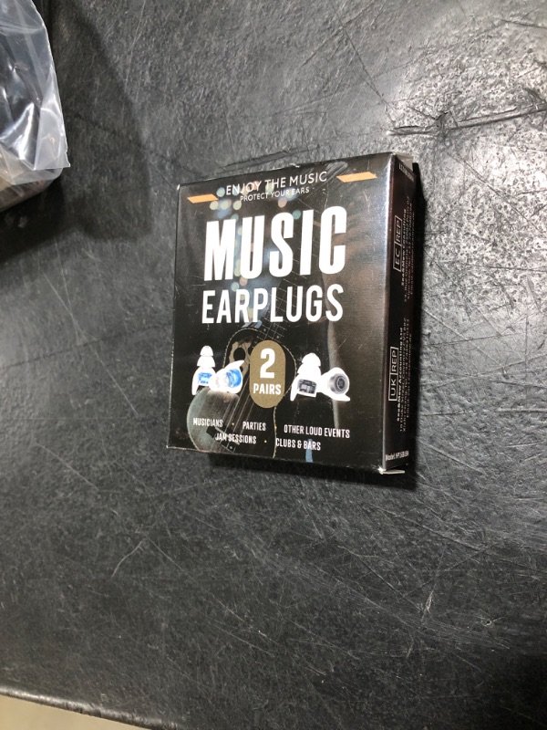Photo 1 of Hearprotek Concert Ear Plugs, 2Pairs Reusable high Fidelity Musician Ear Plugs for Concerts Loud Music-Noise Reduction Ear Protection earplugs for Rave,Festival,Music,Tinnitus Relief