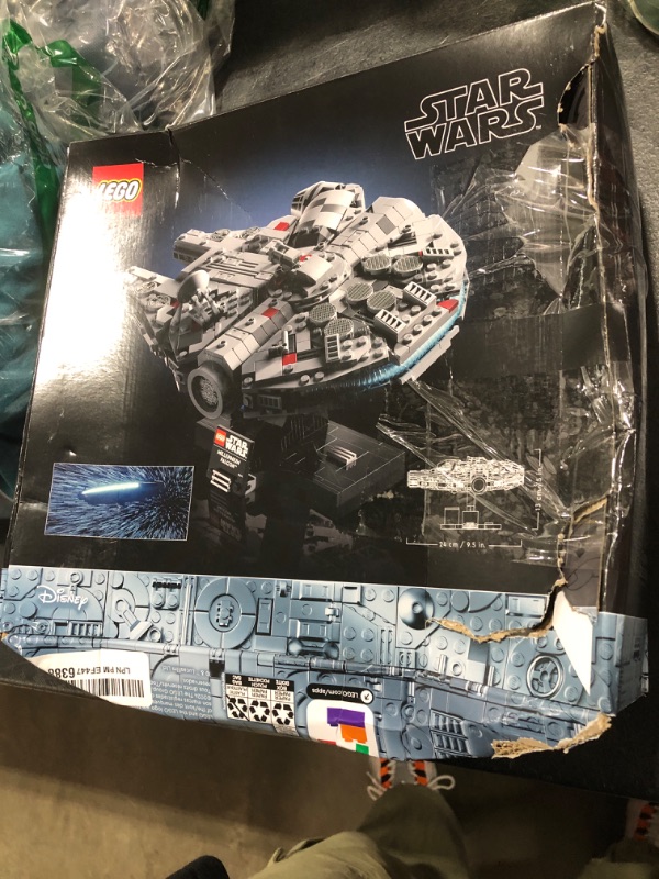 Photo 1 of LEGO Star Wars Millennium Falcon A New Hope 25th Anniversary Collectable Model - DIY Building Sets for Adults, Men & Women, Ages 18+ - Comes with Display Stand - Star Wars Gift - 75375