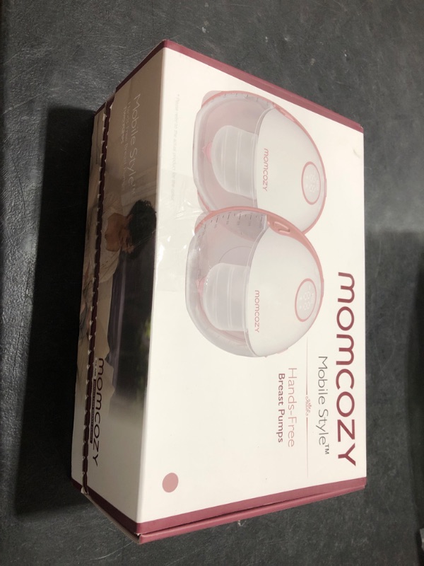 Photo 1 of Momcozy Breast Pump Hands Free Mobile Style, Leak-Proof, Quiet & Comfortable for On-The-Go Pumping