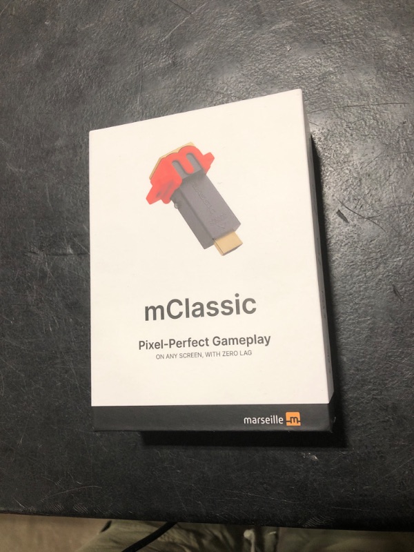Photo 1 of Marseille mClassic OG - Restore Your TVs Game Mode Image Quality, Lag Free, on Nintendo Switch, Xbox, PlayStation, Gamecube, N64, Wii, SNES, and More - Supports 1440p/60hz