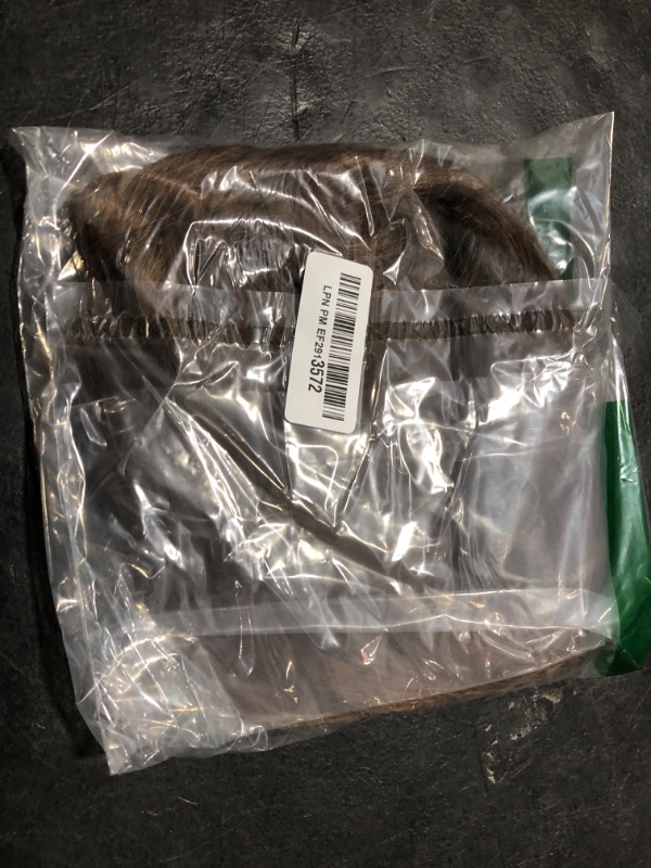 Photo 1 of Molefi Hair Toppers for Women with Thinning Hair,18 Inch Long Layered Toppers,Add Volume Synthetic Wiglets Pieces For Women 6.5"x6.5"Large Base for Daily Use (Brown with Ash Brown Highlights)
