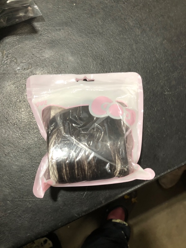 Photo 1 of Leelebamo Clip in Bangs 100% Real Human Hair, Fake Bangs Hair Clip on Bang for Women, Dark Brown Wispy Bang Fringe with Temples Hairpieces Extensions for Daily Wear (Dark Brown, Wispy Bangs)