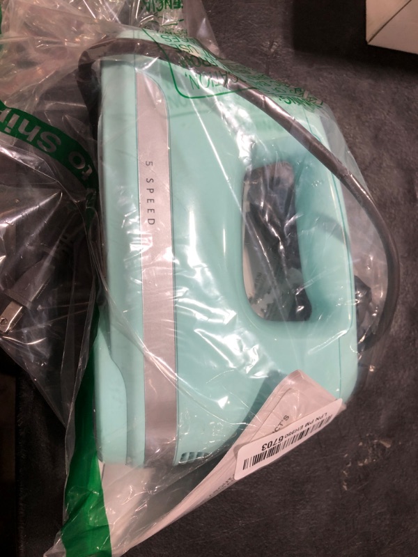 Photo 1 of KitchenAid 5 Ultra Power Speed Hand Mixer - KHM512, Ice Blue