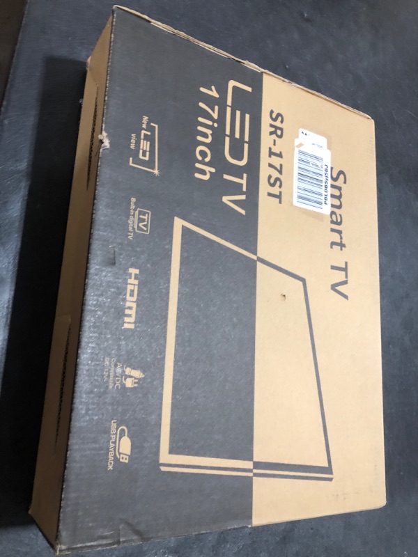 Photo 1 of Feihe 17 inch Small Smart TV Built-in APP, HD Flat Screen Smart TV for Home, Kitchen, RV Camper or On-The-Go Entertainment (17 inch)