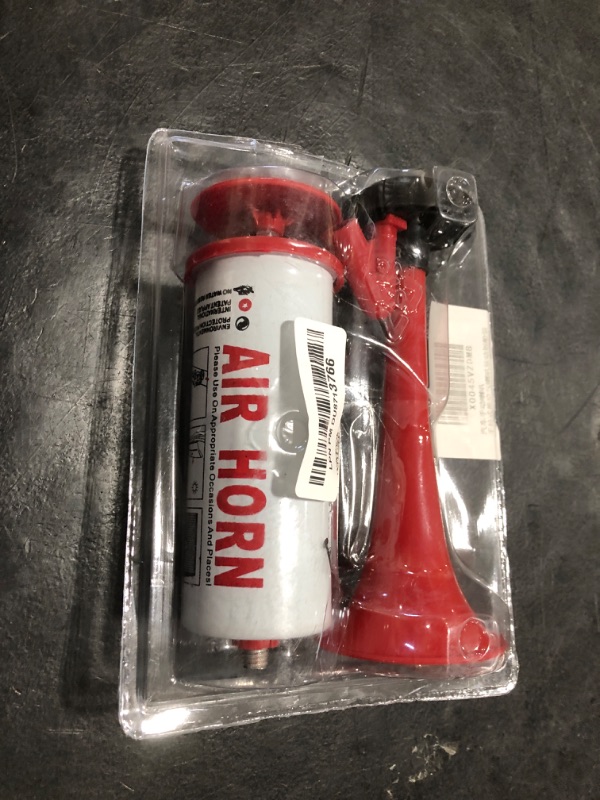 Photo 1 of Handheld Aluminum ABS Air Horn Pump Noise Maker for Boats Cars Sporting Events Safety Horn