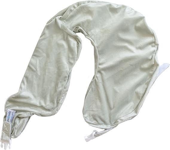 Photo 1 of My Brest Friend Super Deluxe Nursing Pillow Cover - Slipcovers for Baby - Adjustable Fit, Easy Care, Durable - Nursing Pillow Not Included (Platinum)