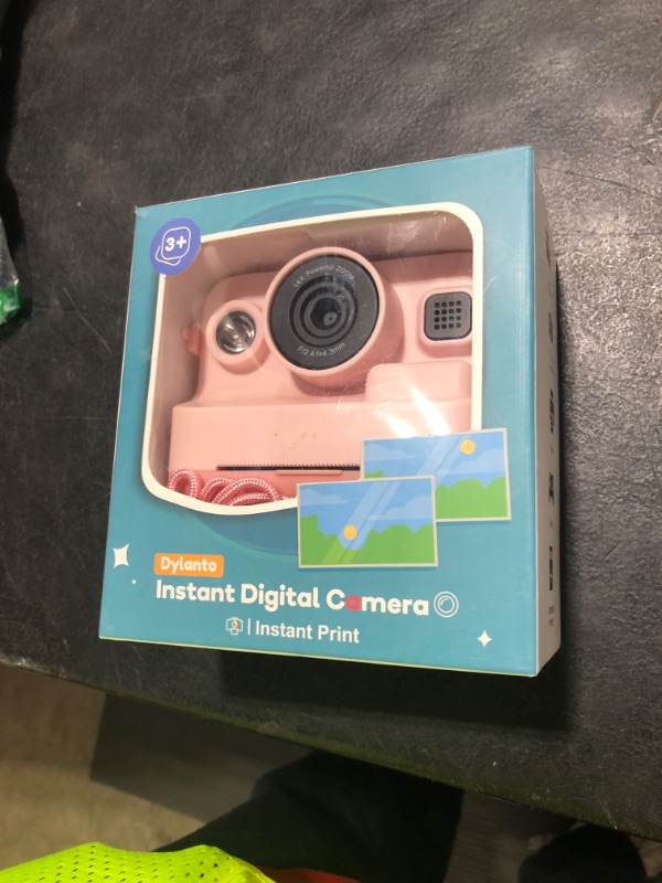 Photo 1 of Dylanto Kids Camera Instant Print,1080P Kids Instant Cameras That Print Photos,Christmas Birthday Gifts for Girls Age 3-12,Portable Toy for 3 4 5 6 7 8 9 10 Year Old Girls Boys Pink