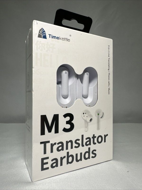 Photo 1 of Timekettle M3 Language Translator Earbuds - Online/Offline Translation - NEW!