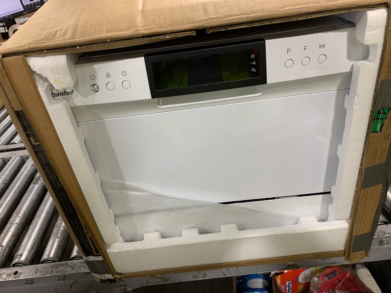 Photo 1 of COMFEE’ Portable Mini Dishwasher, Energy Star, Countertop, 6 Place Settings, with 8 Washing Programs, Speed, Baby-Care, ECO& Glass, Dish Washer for Dorm, RV& Apartment, White
