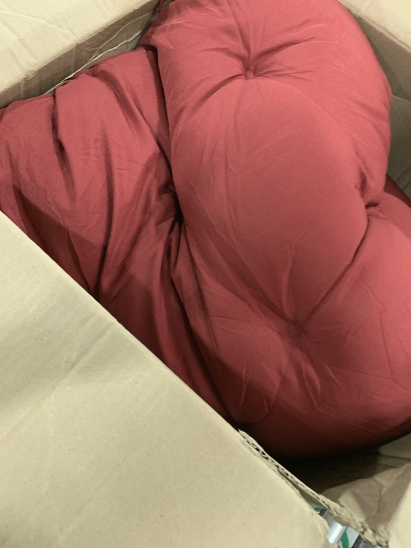 Photo 1 of BCKNT Papasan Round Chair Cushion, Thickened Soft Seat Cushion, Hanging Swing Comfortable Cushion for Outdoor and Indoor Garden or Patio (Without Seats)