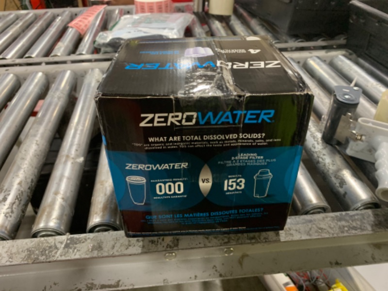 Photo 1 of Culligan ZeroWater Official Replacement Filter - 5-Stage 0 TDS Filter Replacement - System IAPMO Certified to Reduce Lead, Chromium, and PFOA/PFOS, 4-Pack