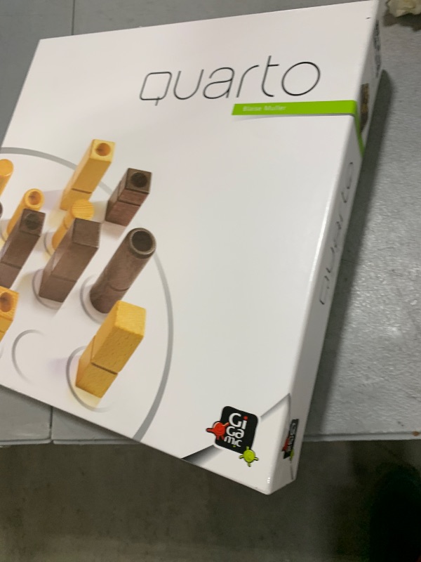 Photo 1 of Quarto | Wooden Strategy Board Game for Adults and Families | Ages 8+ | 2 Players | 15 Minutes