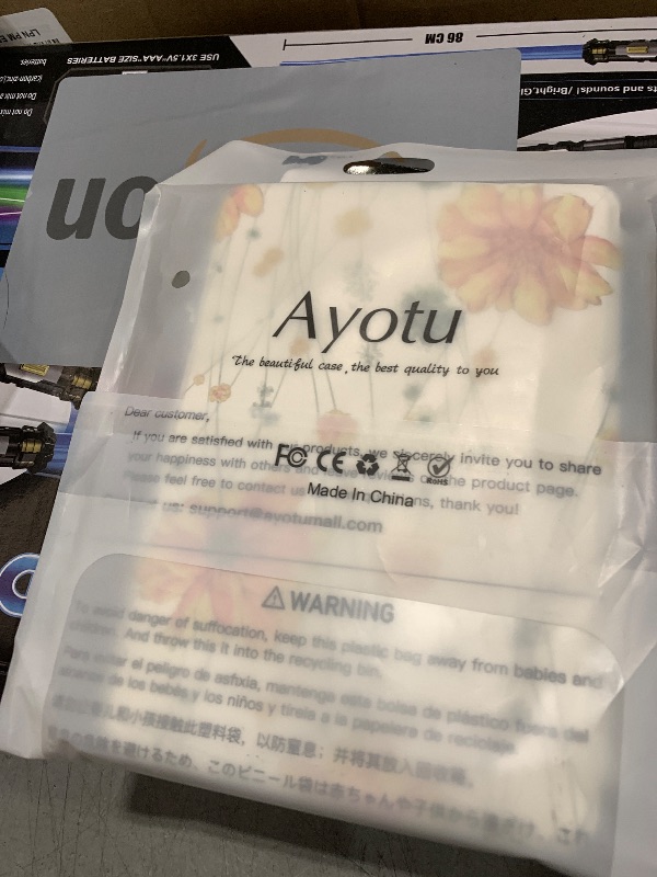 Photo 1 of Ayotu Slim Case for 6" All-New Kindle 2024/2022 Release (11th Generation), PU Leather Cover with Auto Wake/Sleep, Only for Basic Kindle 2024/2022 (RS23CV/C2V2L3), Yellow Flowers