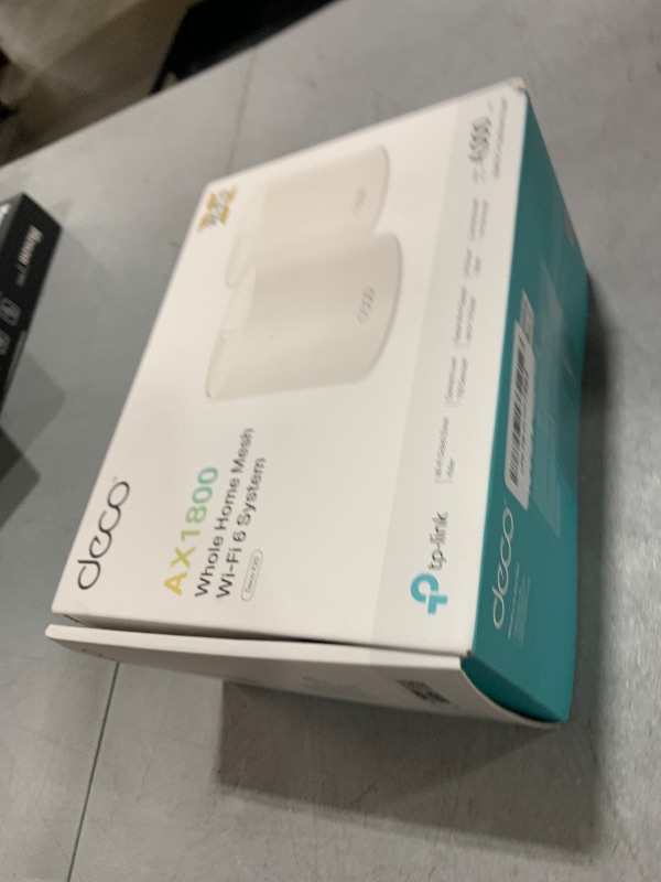 Photo 1 of TP-Link Deco WiFi 6 Mesh WiFi System(Deco X20) - Covers up to 4000 Sq.Ft. , Replaces Wireless Internet Routers and Extenders, 2-Pack