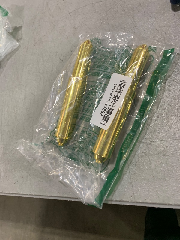 Photo 1 of 2 Pieces Toilet Paper Holder Roller Spindle Replacement Rod Plastic Spring Loaded (Gold)